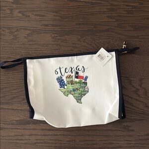 NWT Texas Travel Bag with Zipper